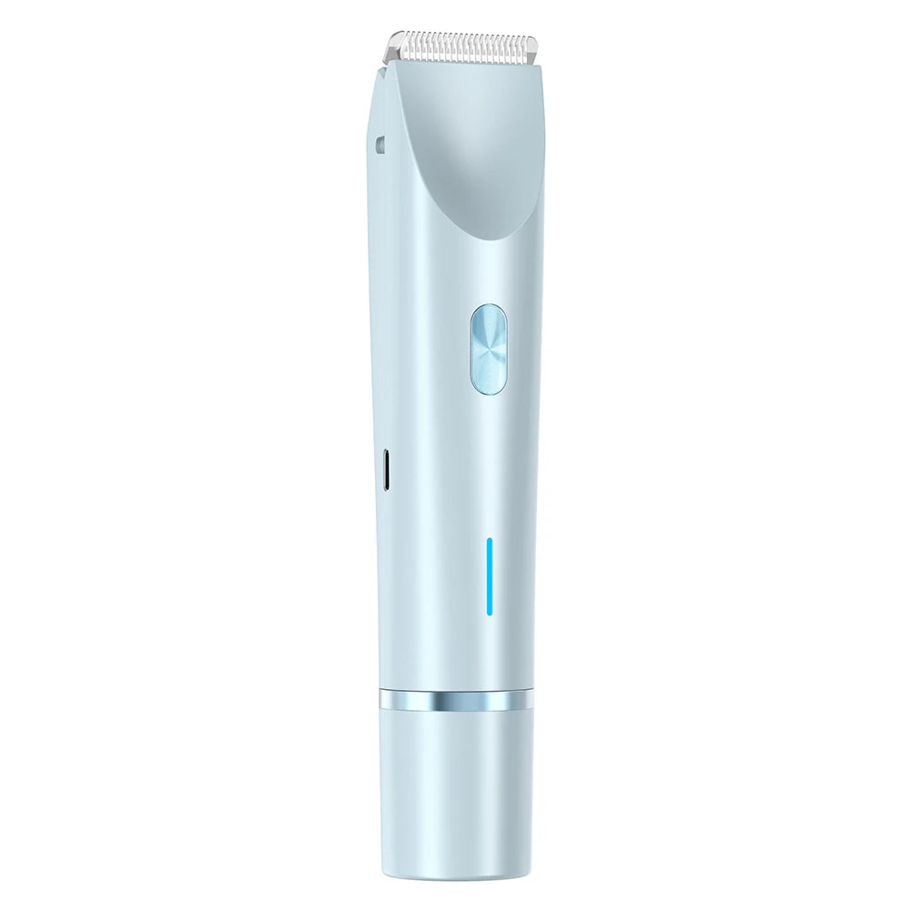 Women Hair Removal Razor Electric Epilator Portable Painless Pubic Legs Body Hair Trimmer for Ladies Bikini Underarms Legs Hair